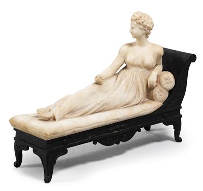 Skulptur Madame de Recamiere, - Saisonabschluss-Auktion Bilder Varia, Antiquitäten, Möbel/Design