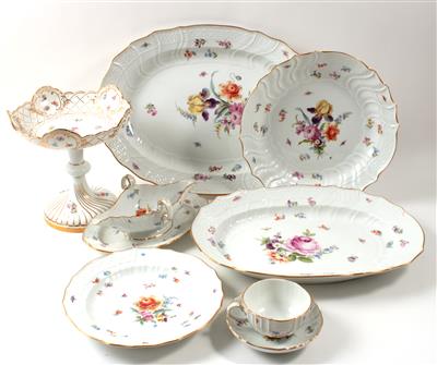 Speise- und Teeserviceteile, - Saisonabschluss-Auktion Bilder Varia, Antiquitäten, Möbel/Design