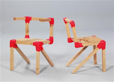 "Amateur Workshop" Chair, Armchair, Table Jersey Seymour* - Asta estiva