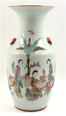 Famille rose-Vase, - Letní aukce