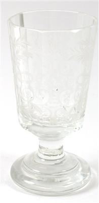 Pokal-Glas, - Summer-auction