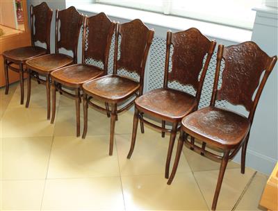 Sechs Stühle, - Sommerauktion - Bilder Varia, Antiquitäten, Möbel/ Design