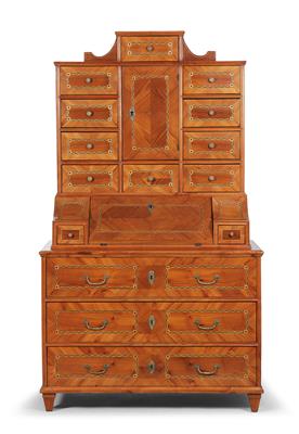 Tabernakel-Schreibschrank, - Summer-auction