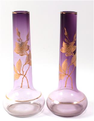 Paar Vasen, - Summer-auction
