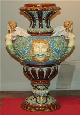 Historismus-Vase, - Sommerauktion - Bilder Varia, Antiquitäten, Möbel