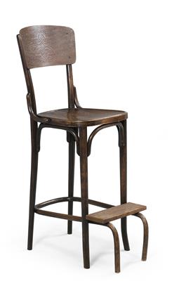 Hochstuhl ("Bureausessel"), Gebrüder Thonet - Letní aukce