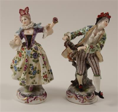 Tanzende Dame und Herr, - Letní aukce