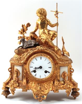 Napoleon III Kaminuhr "Der kleine Schäfer" - Summer-auction
