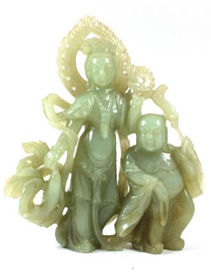 Guanyin und sitzender Buddha, - Letní aukce