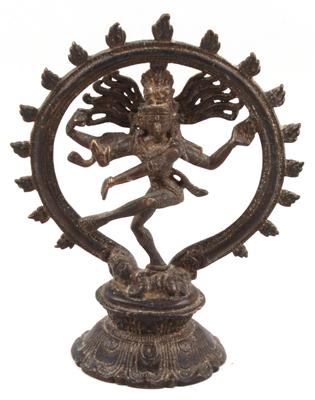 Indien: Bronze-Figur eines tanzenden Shiva - Asta estiva