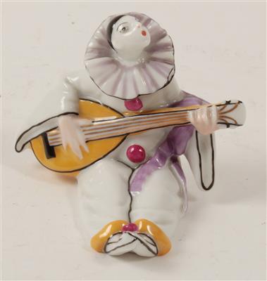 Pierrot mit Gitarre, - Summer-auction