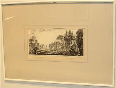 Giovanni Battista Piranesi - Letní aukce