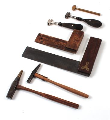 Konvolut Werkzeuge eines Glasschneiders - Sommerauktion - Bilder Varia, Antiquitäten, Möbel