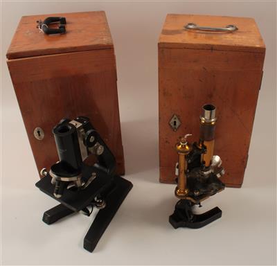 Zwei Mikroskope: - Sommerauktion - Bilder Varia, Antiquitäten, Möbel