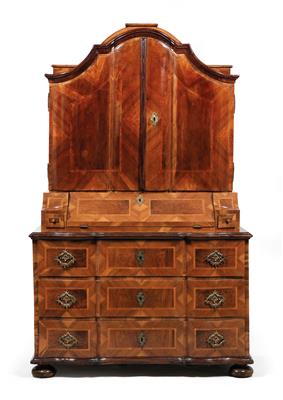 Schreibaufsatzschrank, - Summer-auction