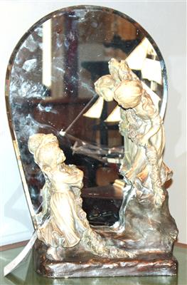 Tischspiegel, - Saisoneröffnungs-Auktion Antiquitäten & Bilder