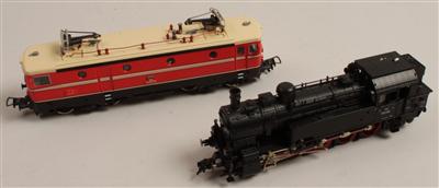 Fleischmann H0, 2 St. Lokomotiven: - Antiquariato e Dipinti