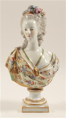 Büste der Marie Antoinette, - Antiquitäten & Bilder