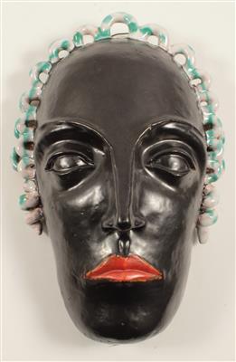 Josef Karban(1910 Wien 1944), Frauenkopf-Wandmaske, - Antiquariato e Dipinti