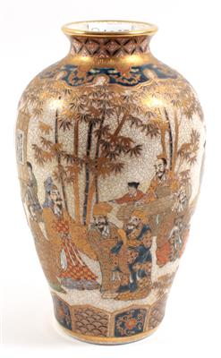 Satsuma-Vase, - Starožitnosti, Obrazy