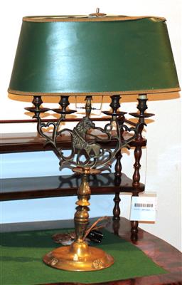 Tischlampe, - Antiques and Paintings