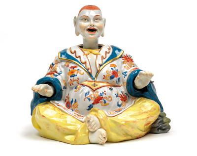 Indian wobbling Buddha, - Starožitnosti (Nábytek, Sochařská díla, Sklo, Porcelán)