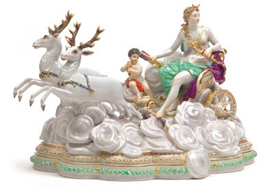 Luna group for Tsarina Catherine II, - Works of Art (Furniture, Sculpture, Glass and porcelain)