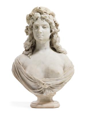 Marble bust - Oggetti d'arte (mobili, sculture, Vetri e porcellane)