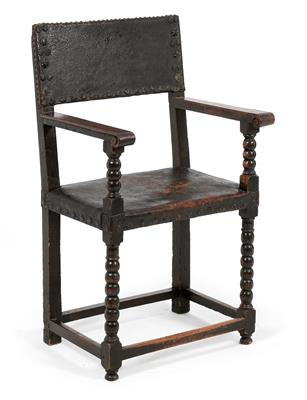 Baroque armchair, - Oggetti d'arte (mobili, sculture, Vetri e porcellane)