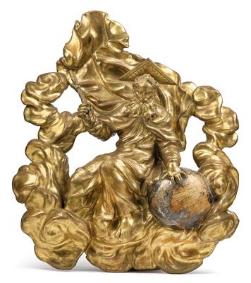 Baroque God the Father, - Works of Art (Furniture, Sculpture, Glass and porcelain)