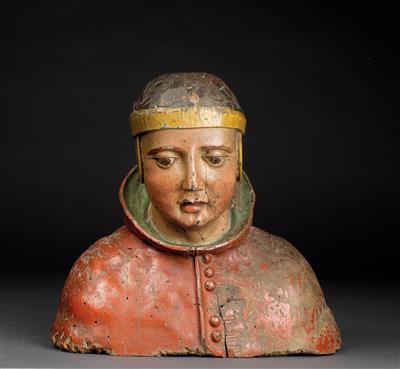 Bust of a Pope or Bishop, - Oggetti d'arte (mobili, sculture, Vetri e porcellane)