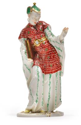 Chinesischer Priester, - Antiquitäten (Möbel, Skulpturen, Glas und Porzellan)