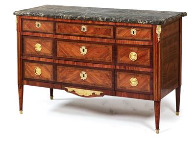 French salon chest of drawers, - Works of Art (Furniture, Sculpture, Glass and porcelain)