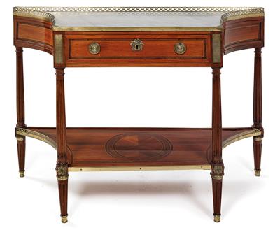 French Louis XVI console table, - Oggetti d'arte (mobili, sculture, Vetri e porcellane)