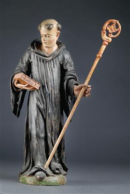 St Anthony, - Works of Art (Furniture, Sculpture, Glass and porcelain)