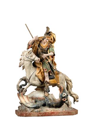 St George, - Oggetti d'arte (mobili, sculture, Vetri e porcellane)