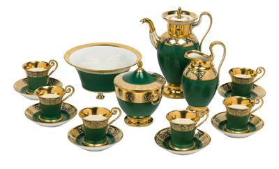 Coffee service, - Starožitnosti (Nábytek, Sochařská díla, Sklo, Porcelán)