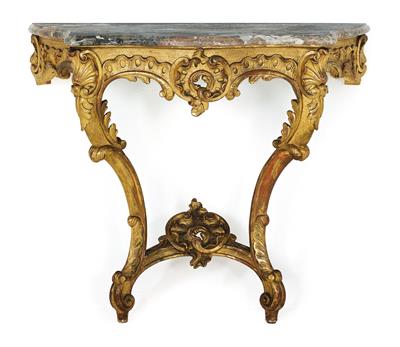 Console table, - Starožitnosti (Nábytek, Sochařská díla, Sklo, Porcelán)