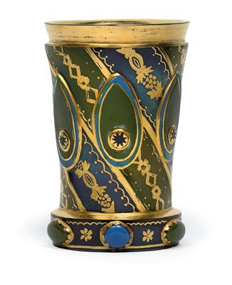 A lithyalin beaker, - Oggetti d'arte (mobili, sculture, Vetri e porcellane)