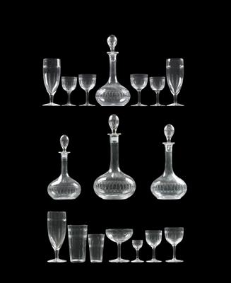 A Lobmeyr drinking service, - Oggetti d'arte (mobili, sculture, Vetri e porcellane)