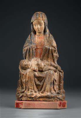 Madonna with Child, - Oggetti d'arte (mobili, sculture, Vetri e porcellane)