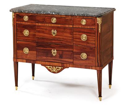 Salon chest of drawers, - Works of Art (Furniture, Sculpture, Glass and porcelain)