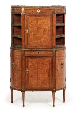 Rare Italian Neo-Classical salon cabinet, - Oggetti d'arte (mobili, sculture, Vetri e porcellane)