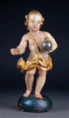 Stehendes Jesuskind, - Antiquitäten (Möbel, Skulpturen, Glas und Porzellan)