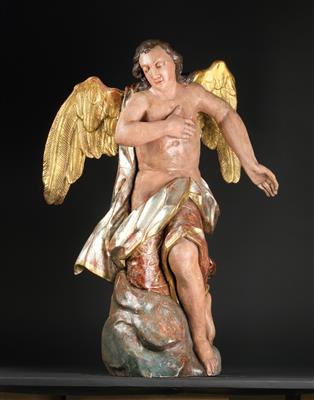 Angel of the Annunciation, - Starožitnosti (Nábytek, Sochařská díla, Sklo, Porcelán)