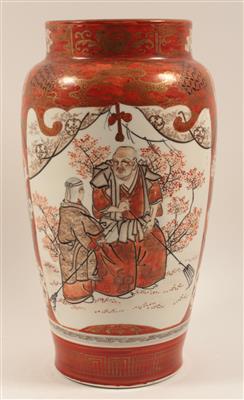 Kutani-Vase, - Antiques and Paintings