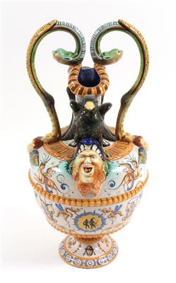 Henkelvase, - Antiques and Paintings