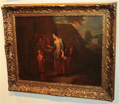 Niederländische Schule des 18. Jahrhunderts - Winter-Auktion (Antiquitäten, Bilder, Möbel, Teppiche, Design)