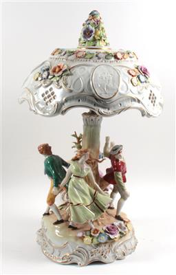 Tischlampe, - Winter-Auktion (Antiquitäten, Bilder, Möbel, Teppiche, Design)