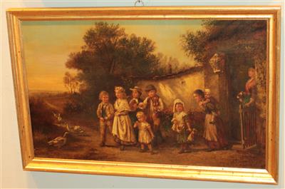 F. Beinke 19. Jahrhundert - Starožitnosti, Obrazy